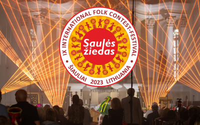 Concert of Lithuanian kanklės (Baltic psaltery) music performers “Let the Kanklės Play” at the international folk contest-festival “The Flower of the Sun” 2023