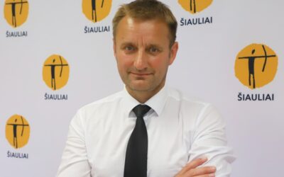 Greeting from the Mayor of Šiauliai, Artūras Visockas