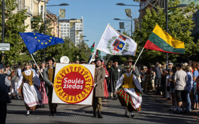 Šiauliai glows with the colors of folklore: The Jubilee 10th International Folk Contest-Festival “The Flower of the Sun” Officially Opened